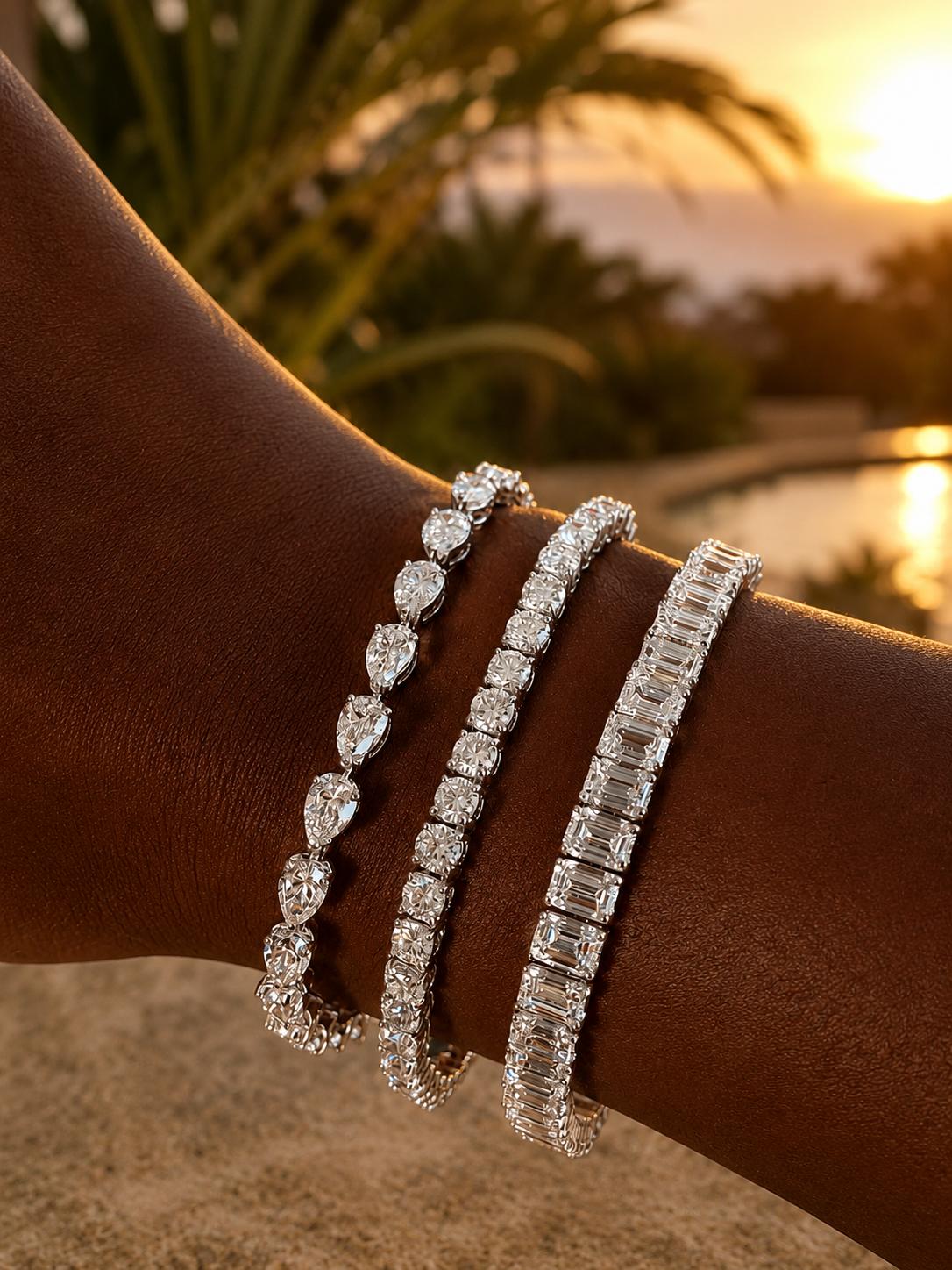 18K Diamond Tennis Bracelet