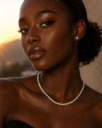 3ct Round Diamond Necklace