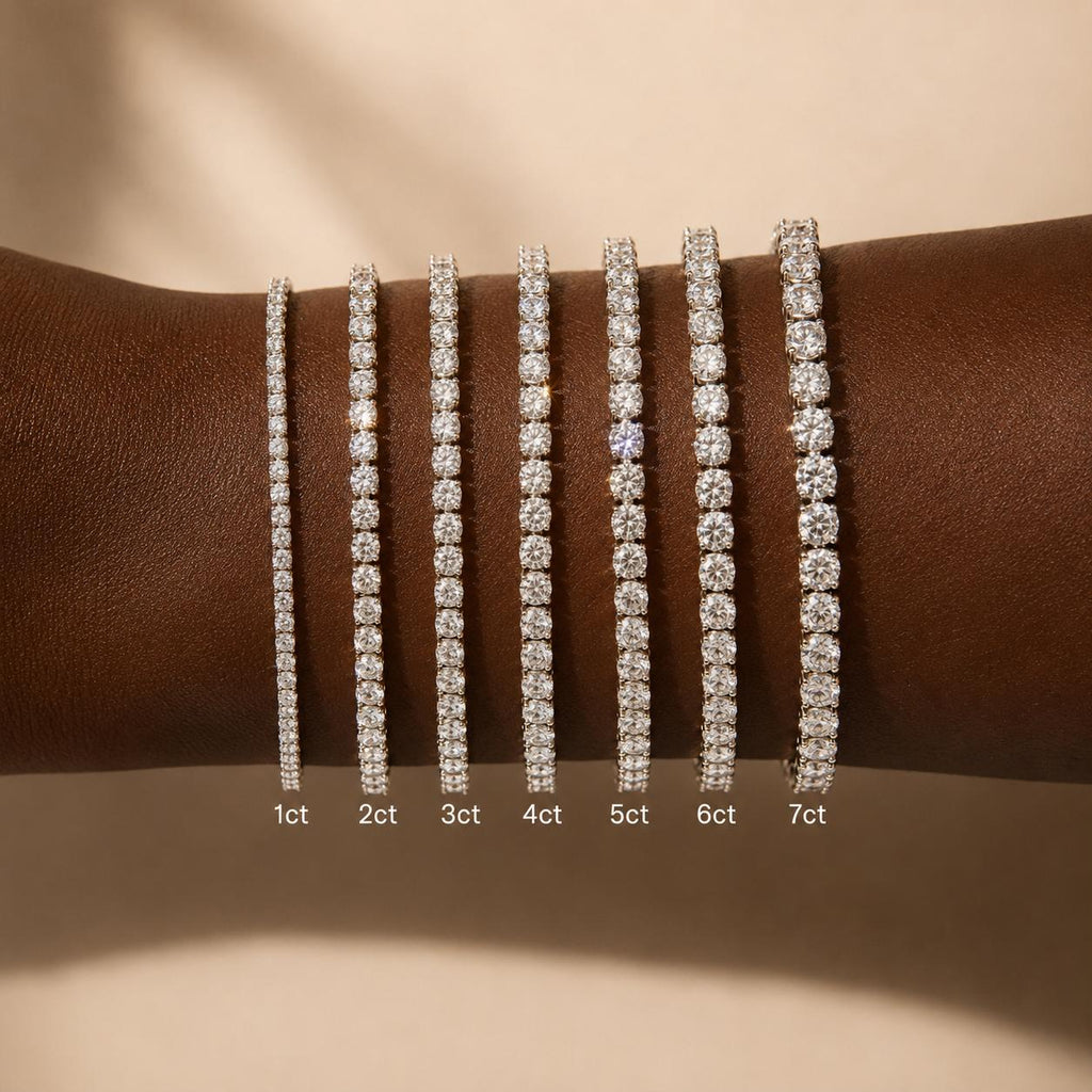 18K Diamond Tennis Bracelet