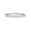 3ct Radiant Diamond Tennis Bracelet