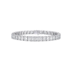 3ct Radiant Diamond Tennis Bracelet