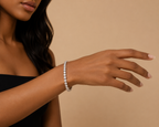 3ct Round Diamond Tennis Bracelet