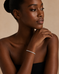 Oval Diamond Tennis Bracelet