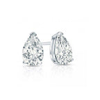 Pear Cut 18K White Gold