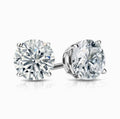 Round Cut 18K White Gold