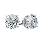 Round Cut 18K White Gold