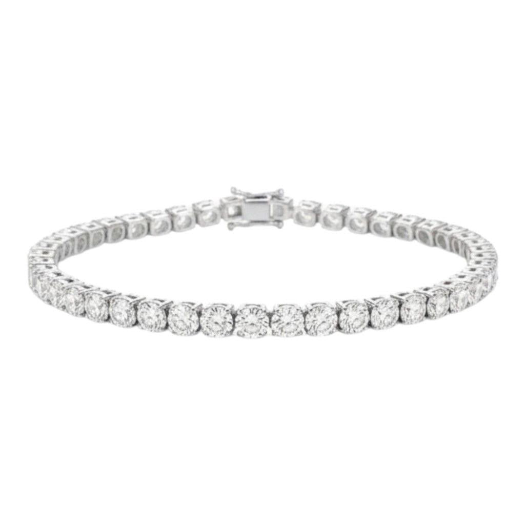 3ct Round Diamond Tennis Bracelet