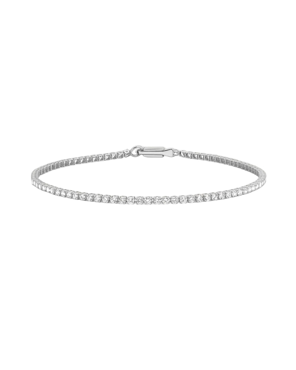 1ct Round Diamond Tennis Bracelet