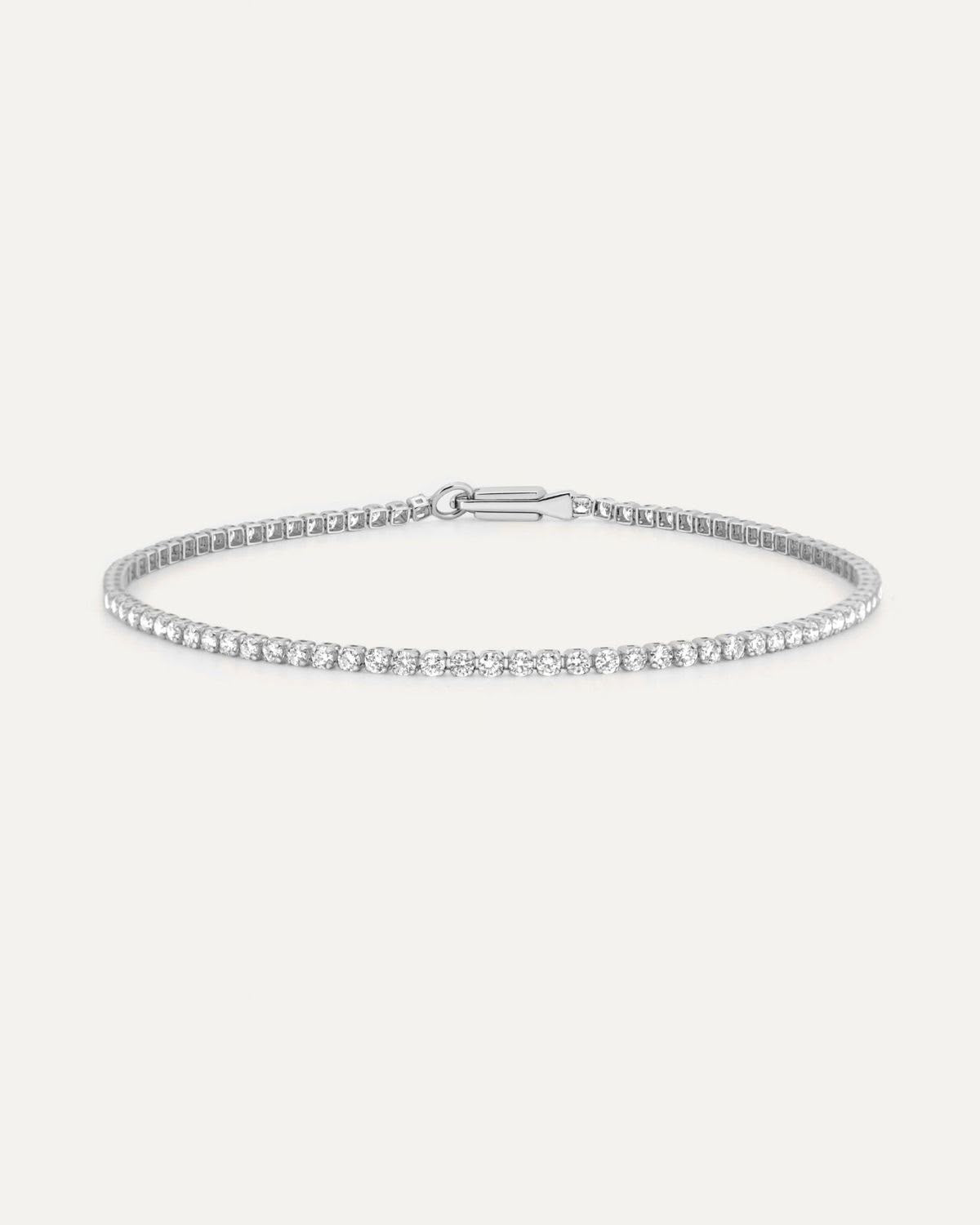 Round Diamond Tennis Bracelet