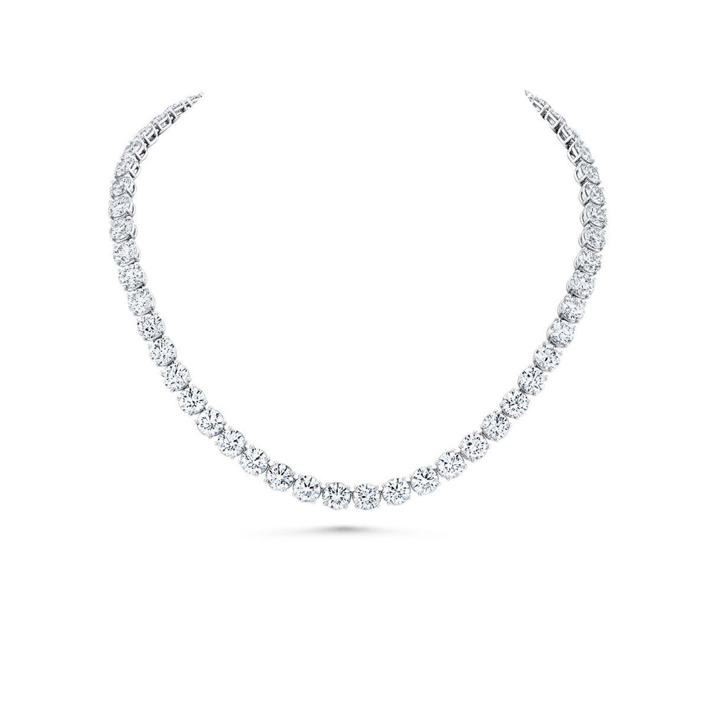 Round Diamond Necklace