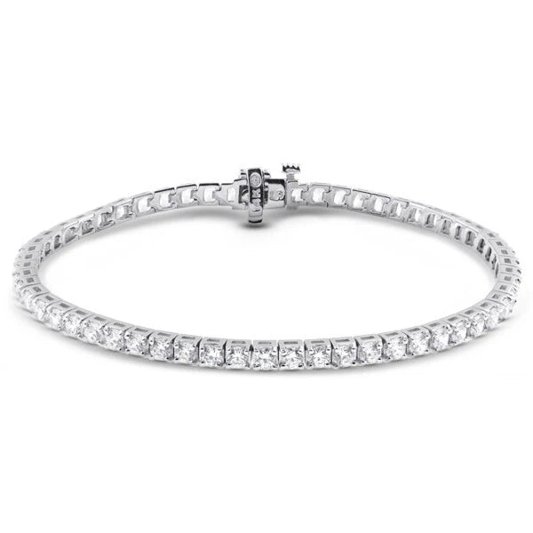 3ct Round Diamond Tennis Bracelet