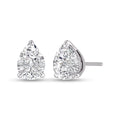 Pear Cut 18K White Gold